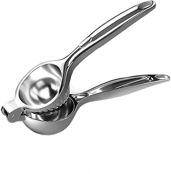 Orret Home 304 Stainless Steel Handheld Citrus Juicer – Manual Lemon, Tangerine and Orange Juicer, Durable Fruit Press, Hand Juicer for Professional Use