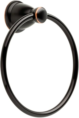 Franklin Brass Kinla -towel Ring, Oil Rubbed Bronze, bathroom Accessories, KIN46-ORB-1 6.38 x 2.36 x 7.24 Inches