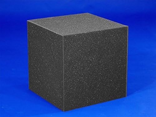 Acoustic Foam provides better soundproofing Prime Condition. use in recording studios, control rooms, Offices home studios, Studios, Recording StudAcoustic Foam 12" Block 12"x12"x12" - 2-pack Charcoal