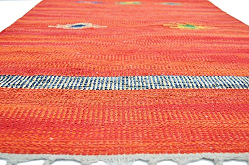 Bakero Country 160, Cotton, Red, 200 x 60 x 0.4 cm