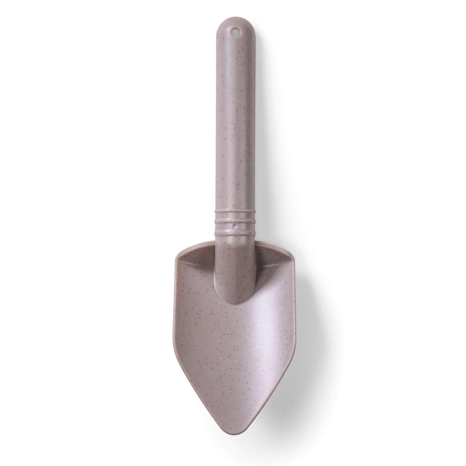 Bigjigs Toys Eco Spade For Kids (Stone Grey) - 20.5cm Wheat Fibre Toy Spade, Quality Sand Toys, Holiday Toys for Toddlers, Sand Shovels