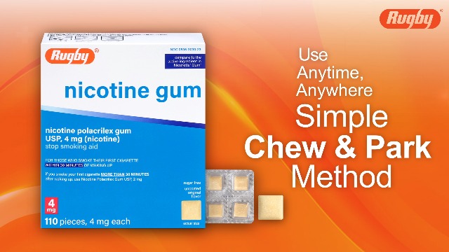 anti tobacco chewing gum Rugby Polacrilex 2mg Nicotine This gum addresses the physical need to smoke by reducing withdrawal symptoms How to Use Nicotine Gum: