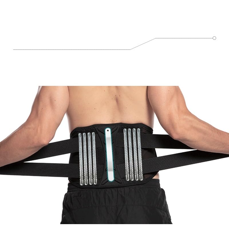 Faja deportiva para cinturon abdominal y lumbar talla Large miniatura 5