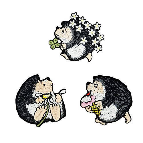 Parches bordados para planchar con erizo Cover