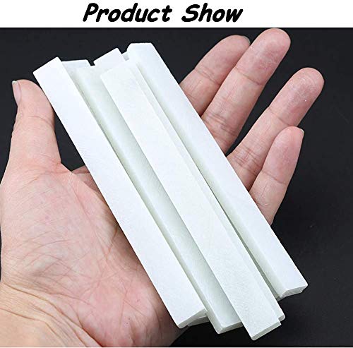 HOMEE Natural Flat White Soapstone Mineral Thin Bulk Marker for Welders Textile Marking Tools, 27 Refills 100x10x5mm for Each Perfect for Making Removable Markings on Steel Cast Iron Fabric - Thumbnail 3