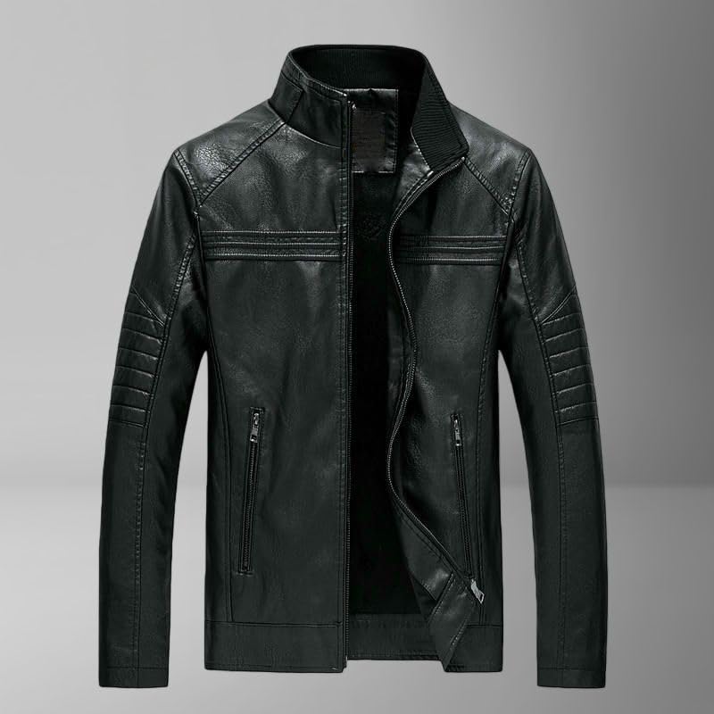 Chaqueta de piel sintética de hombre para lucir un estilo urbano este invierno 3
