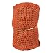 Orange Burlap Craft Ribbon Roll 5.5 in X 15 Ft