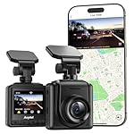 Dash Cam WiFi 2K, Car Camera with APP, Front Dash Camera for Cars, Mini Dashcams with WDR Night Vision, 24 Hours Parking Monitor, Loop Recording, G-Sensor