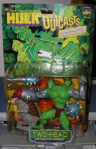 MARVEL HULK OUTCASTS Two-Head w/ Missle Attack Kangaroo Rat MOC