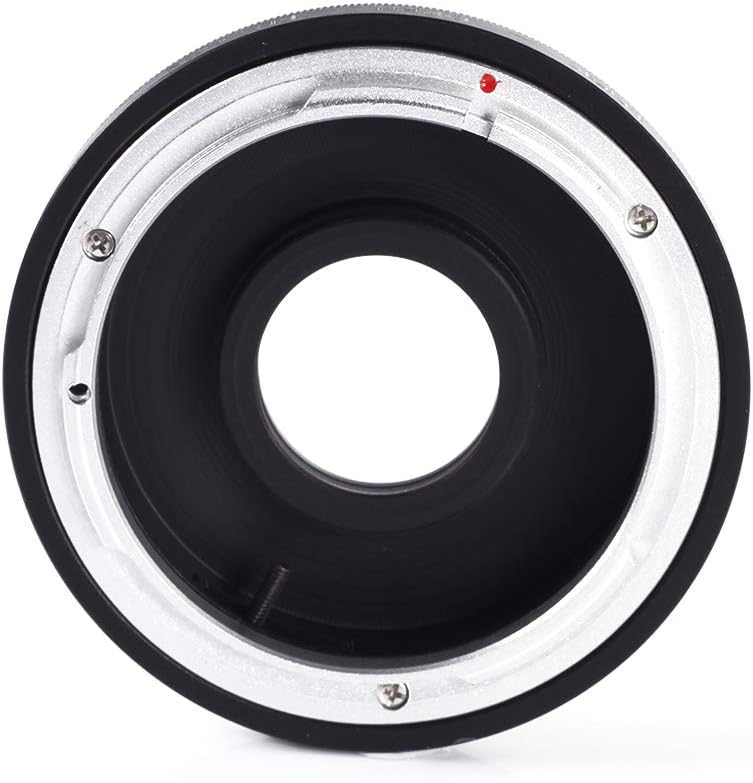 FocusFoto Adapter Ring for FD/FC Lens to EF EF-S Mount Camera with Optical Glass & Caps fits for EOS DSLR 5D Mark IV III II 1Ds 6D 7D 90D 80D 77D 70D 60D 1500D 1300D 1200D 760D 750D 700D