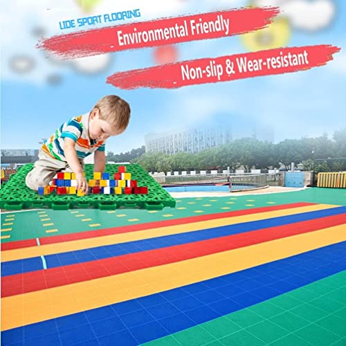 Tapis de sol en plastique à emboîter pour protéger le sol des rollers