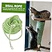 VANZACK Natural Sisal Rope for Cat Scratcher 10m DIY Cat Tree Climbing Toy Pet Supplies