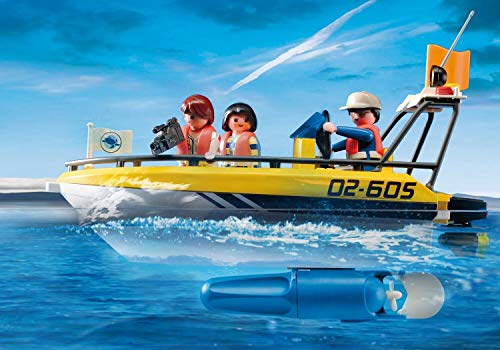 playmobil whale watching set