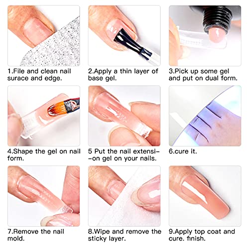 isabellenails AcrylGel Nagel Gel Nagelverlängerung AcrylGel Perfect Rose French 30g UV LED Nails Nagel Verdickung Acryl… – Bild 3