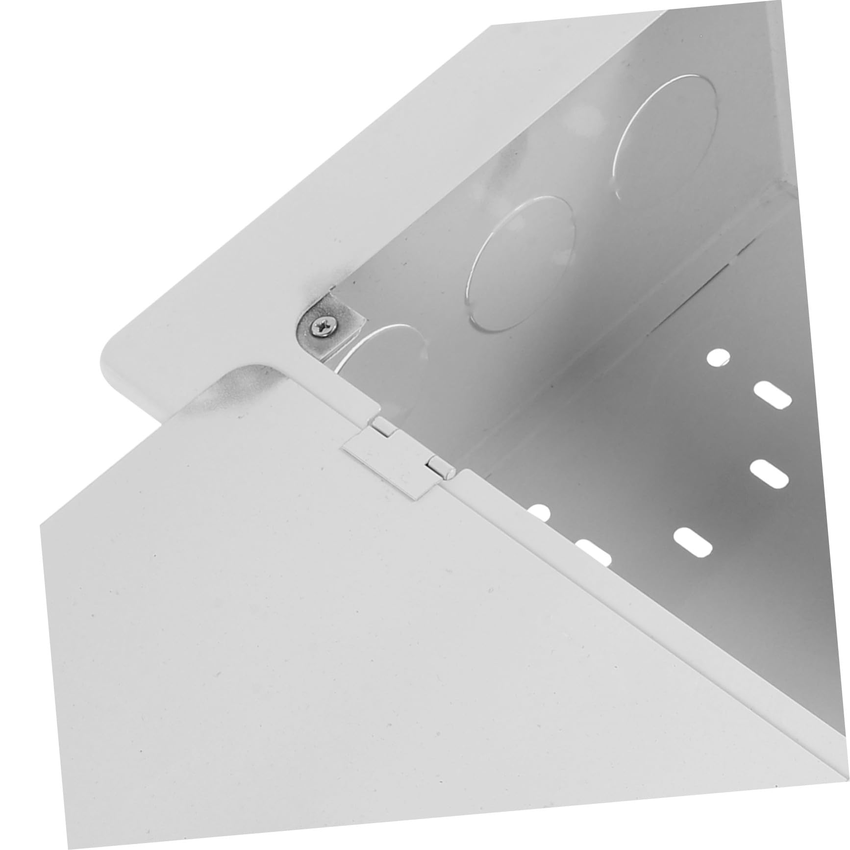 Gatuida Boîte de Jonction Électrique Étanche Protection Électrique Blanche en Acier Laminé à Froid et Couvercle Sécurisé pour Applications Extérieures