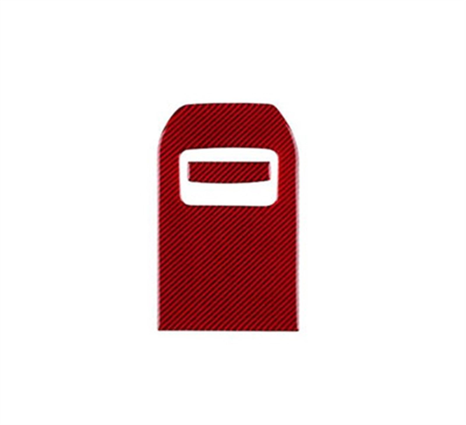 Qibbei Rhd Red Car Driver Seat Storage Box Interior Trim Sticker For Z4 G29 2019 2020 2021 2022 2023 Real Carbon Fiber Stickers(Rhd Red)