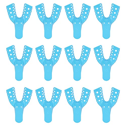 Image of JMU Dental Impression Trays, 2 Large Lower, Autoclavable, 120 Pcs
