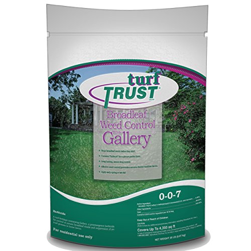 Turf Trust Broadleaf Weed Control w/Gallery, 20 Pound Bag (Pack of 1)