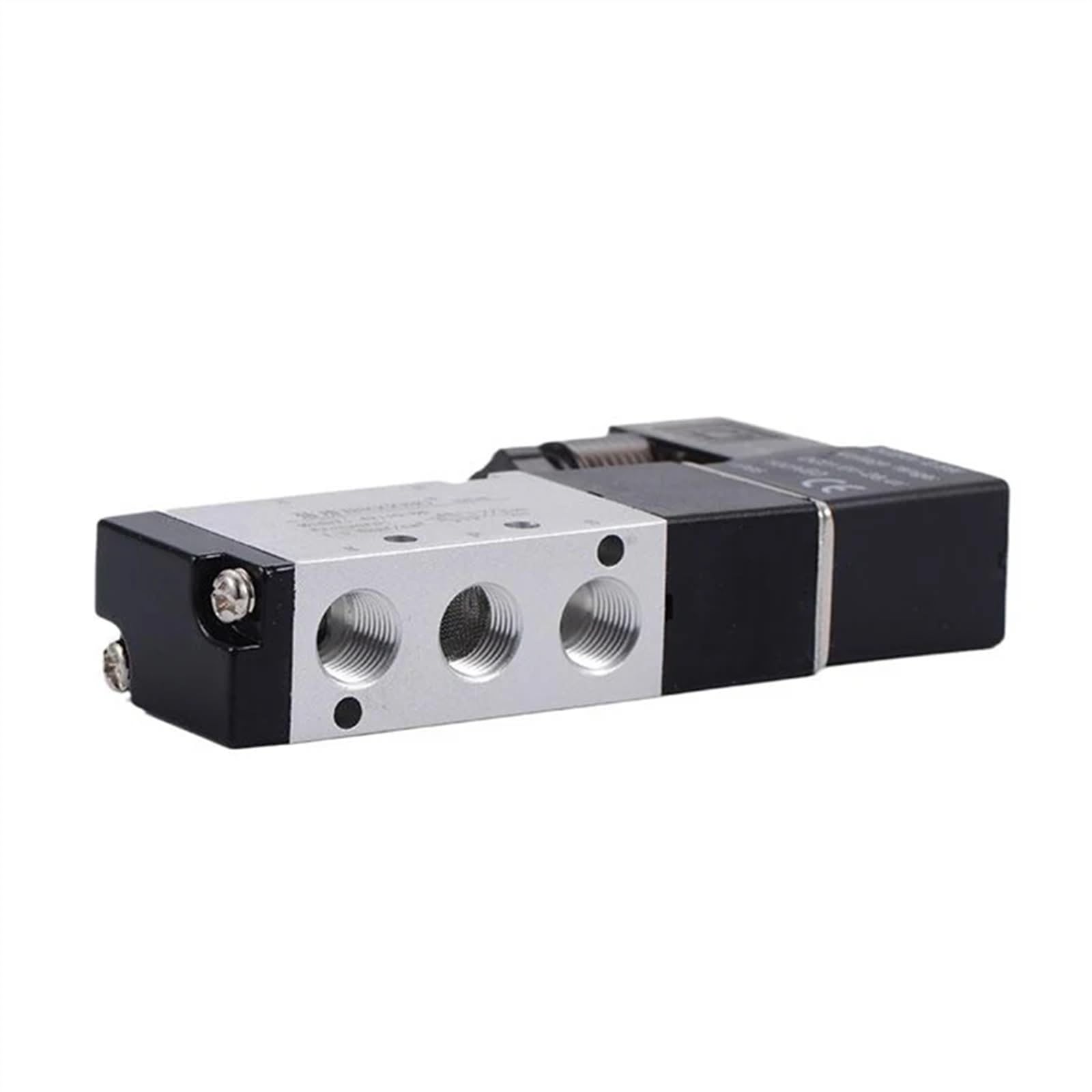 Válvula Solenoide eléctrica neumática 4V210-08 válvula magnética de Gas y aire, Control de 5 vías y 2 posiciones, 12V, 24V, 220V, voltios de bobina(12V DC)