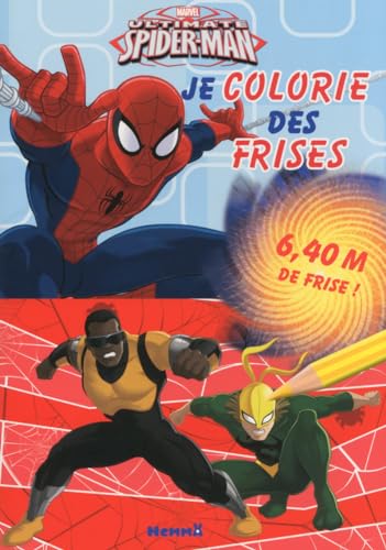 Marvel - Ultimate Spider-man - Je colorie des frises