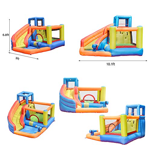 Inflatable Bounce Slide House Jumper Water Slide Park Combo For Kids Outdoor Party With Air Blower #TOP4
