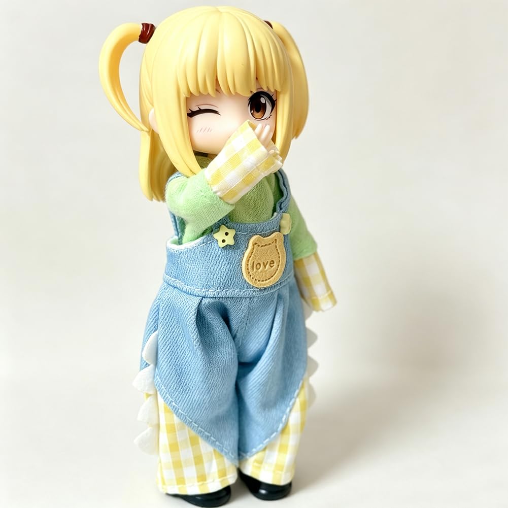 Amane - Figura de anime articulada, cara intercambiable, 14 cm