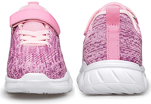 Image of Kids Shoes Toddler Boys Girls Running Sports Strap Sneakers | Children Breathable Casual Tennis Walking Athletic School Non-Slip Lightweight