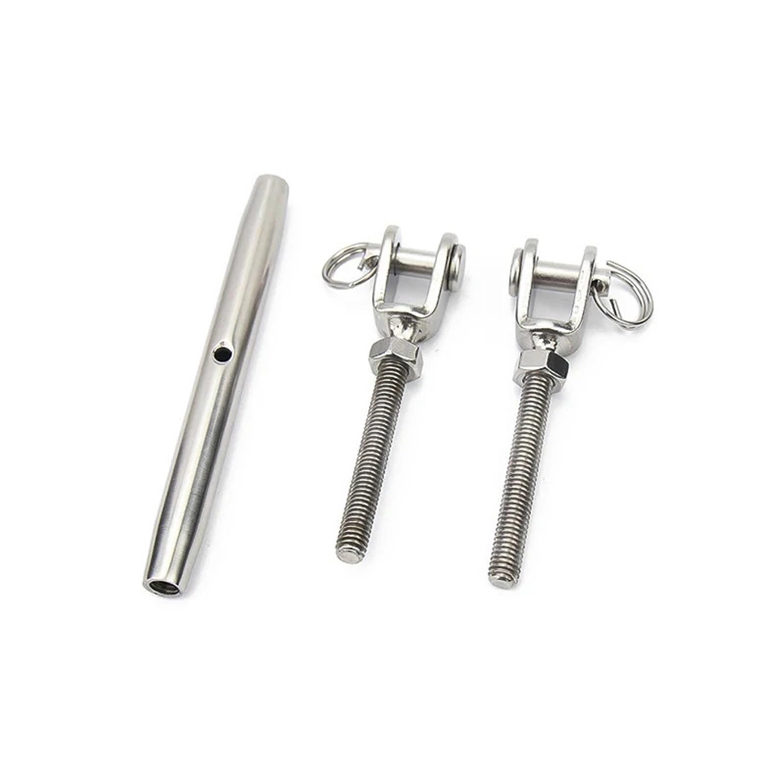 4 Uds M5-M10 mandíbula de cuerpo cerrado/tensor tornillo cesta flores for cuerda Cable tensor para Cuerda(M10)