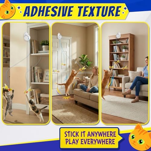 Interactive Cat Toys for Indoor Cats — top-down angle highlighting key features