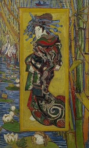 Affiche Van Gogh Courtisane 60x90cm pour remplacer un cadre mural démodé