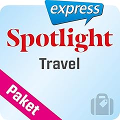 Page de couverture de Spotlight express im Paket - Reisen: Wortschatz-Training Englisch - Travel