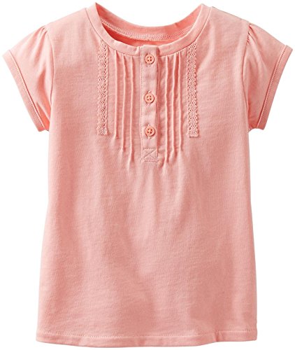 T-shirt en dentelle souple bébé fille 6 mois - Encolure extensible facile à enfiler