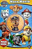 Nickelodeon Paw Patrol Maze Mania Maze Paperback Book Ages 3+ 2897809183 Book Cover