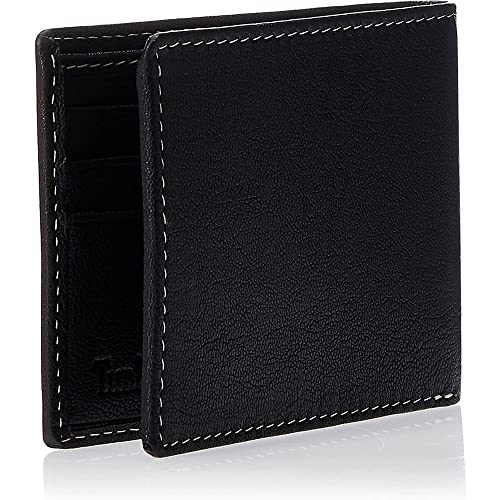 Timberland Men's Genuine Leather Slim Bifold Wallet Black3