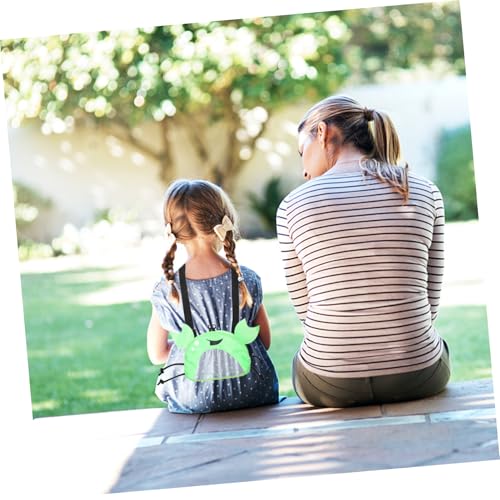 Kisangel Little Girls Crab Beach Bag Mesh Bag Sea Shell Design Boys and Girls Collecting Pouch Beach Toys Carrier Accessory4