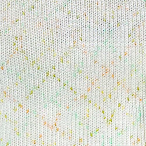 Image of Makromecity Softee Baby Yarn,%100 Premium Anti-Pilling Acrylic, 3.5 Oz, 273 yd (100gr /250 mt), Soft Yarn for Crocheting and Knitting (Soft Lemonade, 1 Skein)