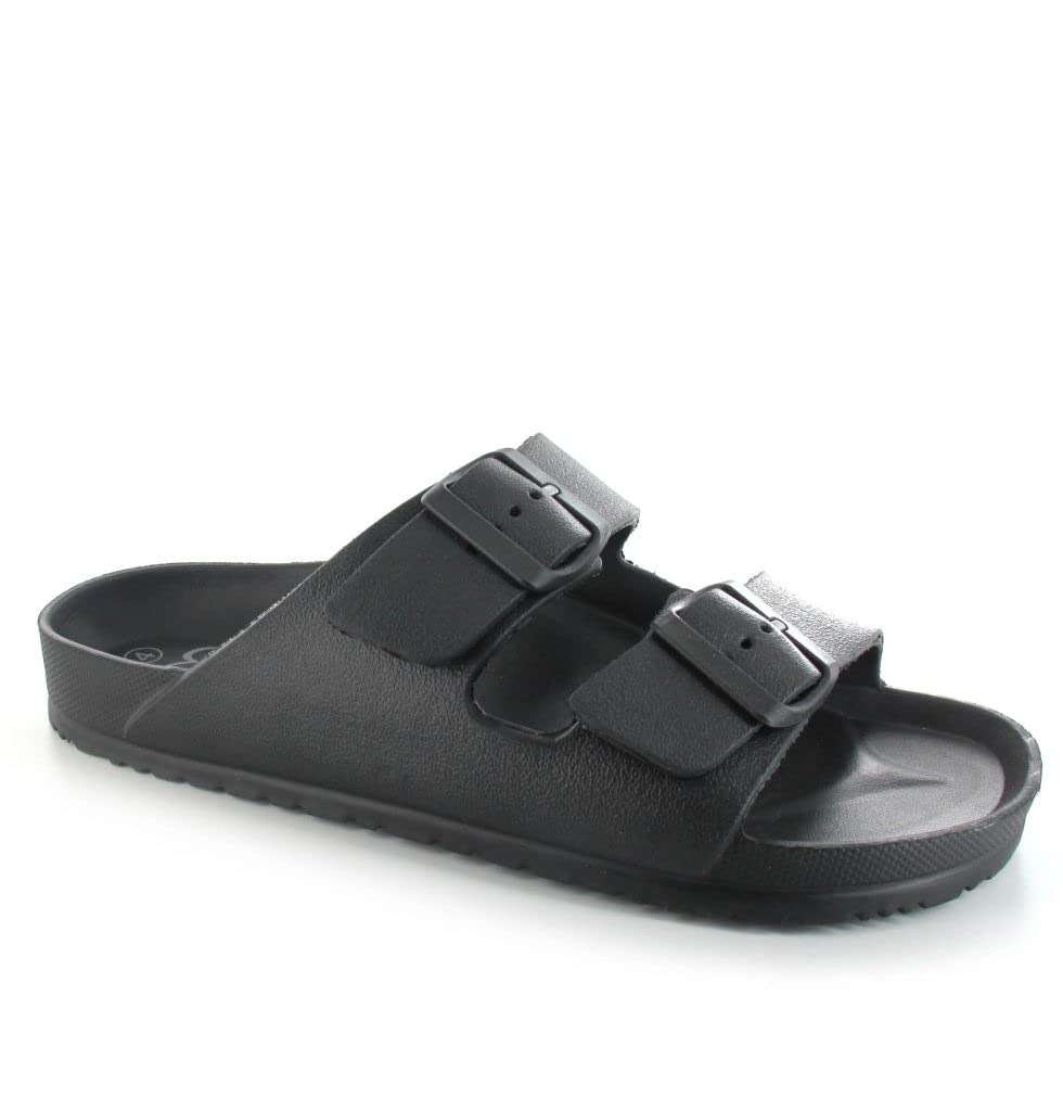 ellaLadies Double Buckle Slides