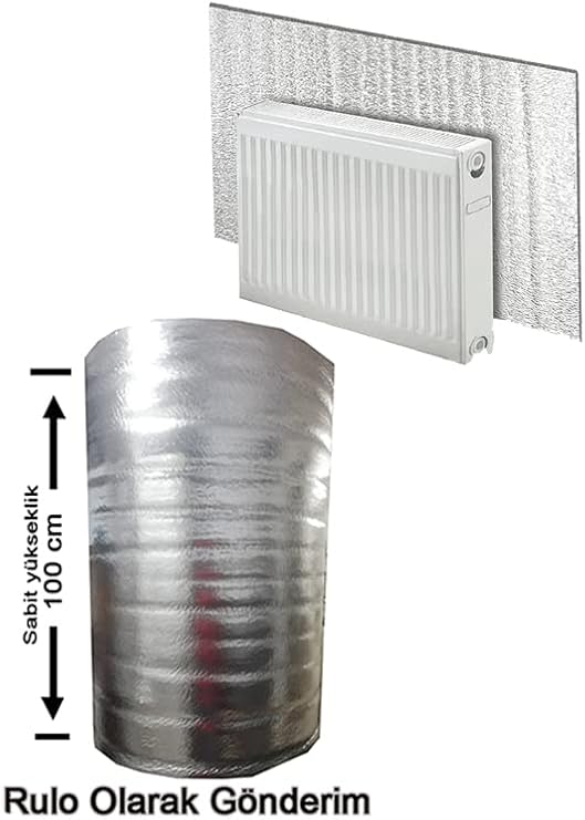 Petek Arkası Isı Yalıtım Levhası Kalorifer izolasyon Malzemesi (Metre Olarak Gönderim) (200 x 100)