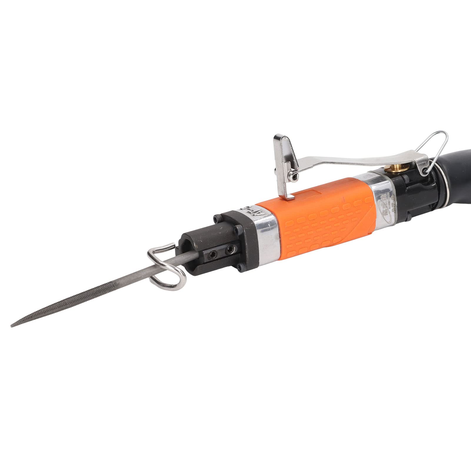 FTVOGUE Lima Recíproca de Aire, Herramienta de Rectificado Neumático de 6300 Spm con 3 Limas para Metalurgia, Reparación de Automóviles y Carpintería