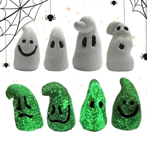 Figurines lumineuses d'halloween phosphorescentes sans pile