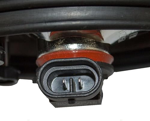 Miniatura 7 de Pair of Front Bumper Fog Driving Lights with 9006 Halogen Bulbs for Mercedes Benz CLK E ML Class | Fits OE A1698201656 A1698201556