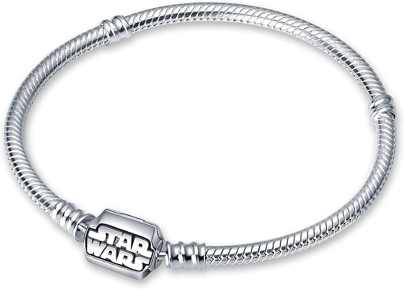LIGHTDOG Charm Bracelet for Pandora Charms 925 Sterling Silver Snake Chain Bracelet Fit Any Charm Gift for Women
