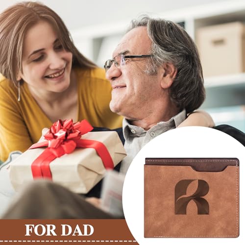 Paterr 6 Pcs Leather Photo Wallets Bulk for Men Blank Engravable for Laser Engraving DIY Christmas Gifts for Dad Husband Son4