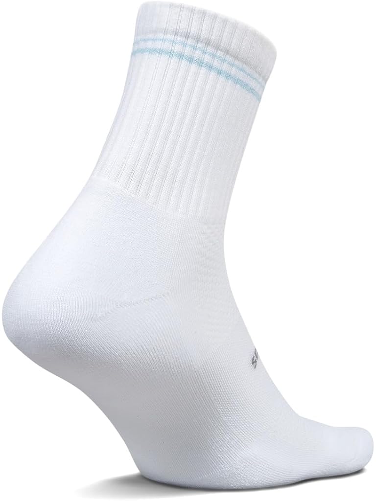 White Feetures High Performance Max Cushion Quarter Tall
