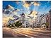ZYHSB Puzzle 1000 Pièces Madrid Ville Paysage Affiches Bois Jouets pour Adultes Jeu De Décompression Ty10Xl