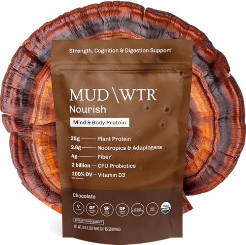 MUDWTR Nourish Chocolate Mushroom Protein