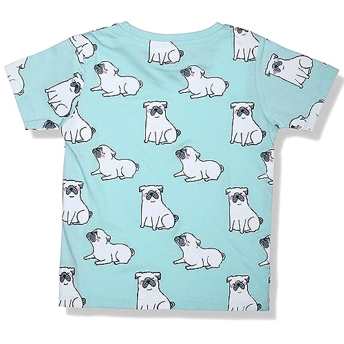 Image of Be Awara Kids Printed Half Sleeves T-shirt & Shorts Clothing Sets, 100% Cotton Soft Unisex Cord Set, Comfortable Wear for Kids With Cool Prints, Everyday Casual Wear for Boys & Girls