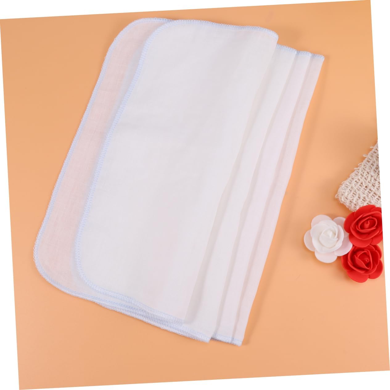 Nursing Towel Towel Square Gauze Towels Wipe Towels Teething Bibs Hand Towel Newborn Hand Towel Small