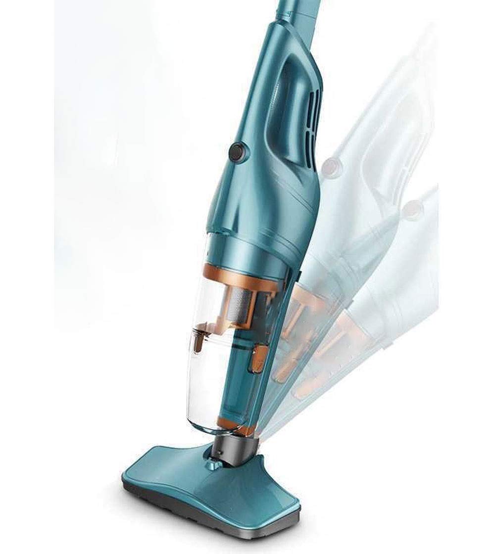 Aspiradora de Mano para Pisos Duros, Potente Varilla de succión y aspiradora de Mano, Liviana, sin Bolsa, de Gran Capacidad, Ideal para Pisos Duros, alfombras, Pelo de Mascotas para el hogar