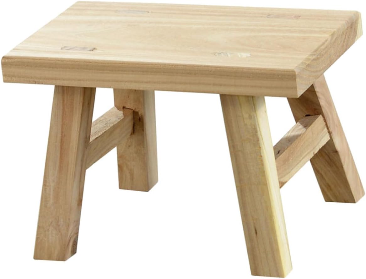 Comfortable Boy Girl Low Step Stool Lightweight Stool for Home Use for Shoe Changing Bathroom and More Safe Design for Boys and Girls Portable and Convenient